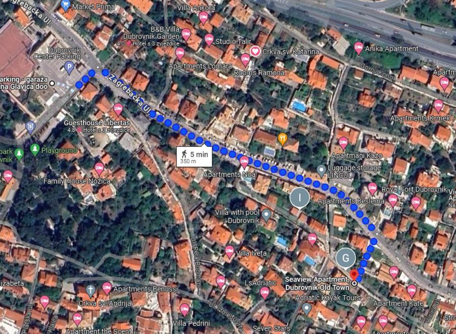Seaview Dubrovnik Old Town公寓 外观 照片